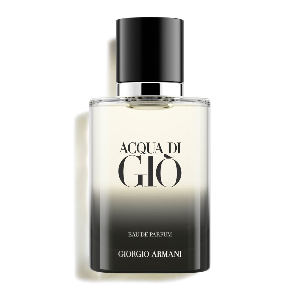 30 ml Giorgio Armani Acqua di Gio Eau de Parfum 30 ml. Houtachtige aromatische aquatische herengeur met mariene noten, groene mandarijn, scharlei, patchouli en vetiver. Navulbaar en graveerbaar.
