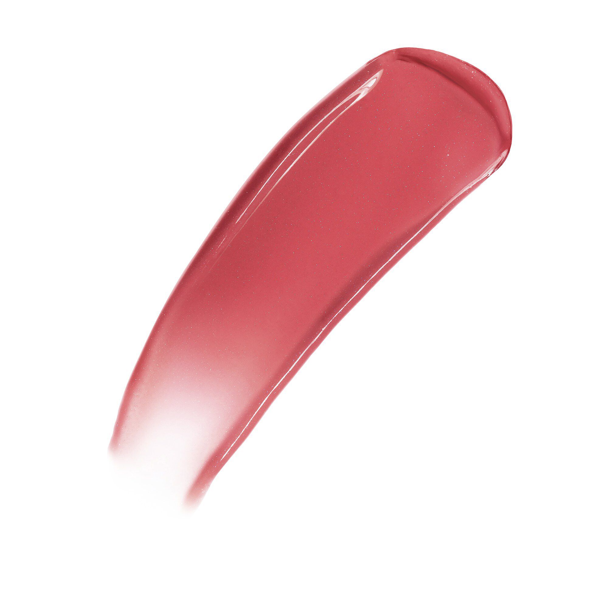 Swatch van Armani Prisma Flash rose flas shade, met een romige textuur en een glanzende afwerking.
