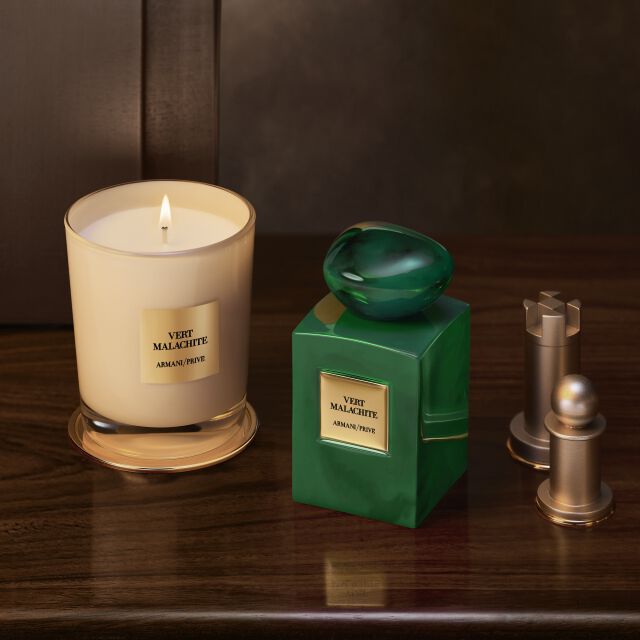 ARMANI/PRIVE VERT MALACHITE & KAARSDUO