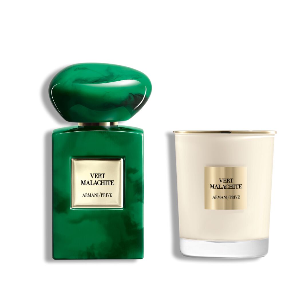 ARMANI/PRIVE VERT MALACHITE & KAARSDUO