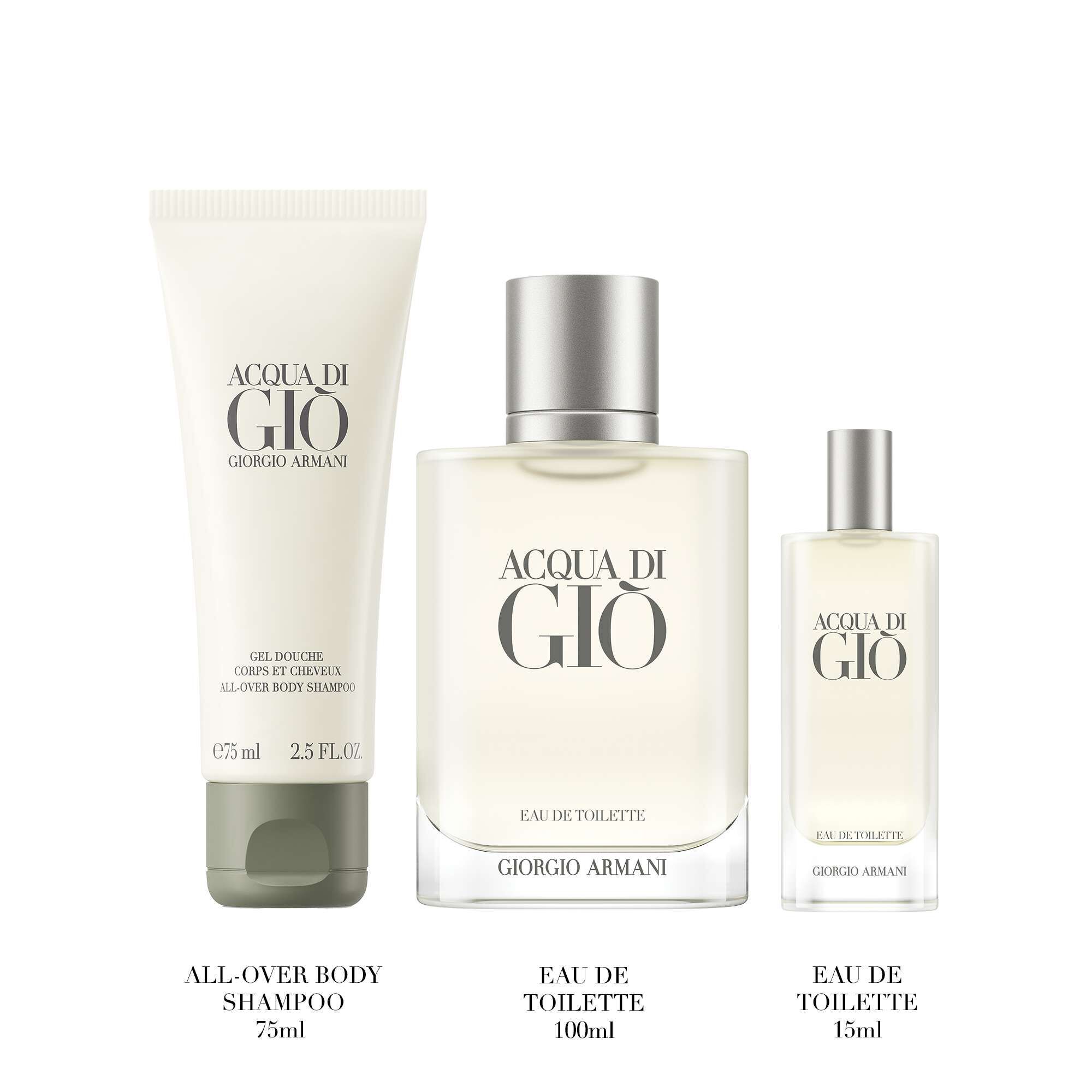 ACQUA DI GIO EAU DE TOILETTE 100 ML COFFRET CADEAU
