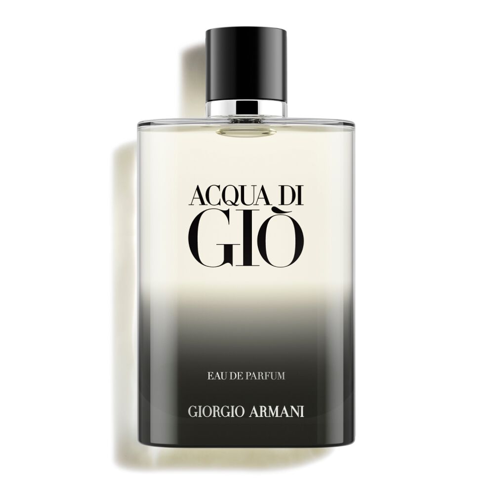 200 ml Giorgio Armani Acqua di Gio Eau de Parfum 200 ml. Houtachtige aromatische aquatische herengeur met mariene noten, groene mandarijn, scharlei, patchouli en vetiver. Navulbaar en graveerbaar.